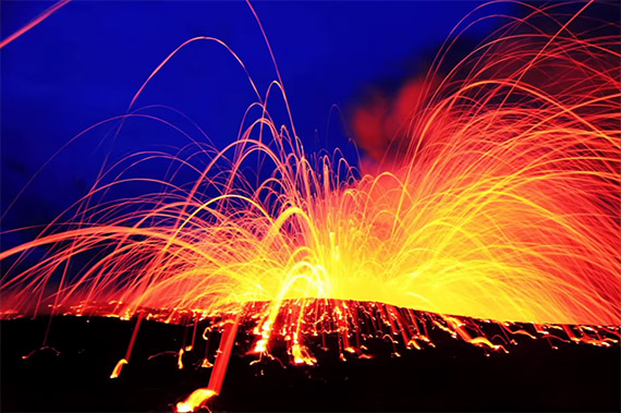 photographing volcanoes hawaii