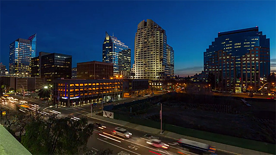 hyper lapse of sacramento