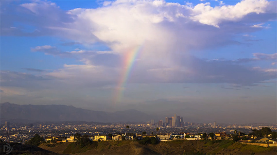 los angeles timelapse photography