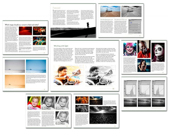 Pages from The Essential Guide to Black and White Photography (Click to See More)