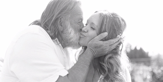 grandpa grandfather grandma grandparent kiss hug embrace love loved one sweet intimate granddaughter grandson