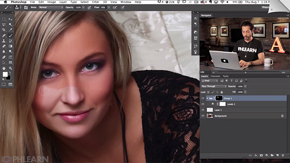 match skin tones in photoshop