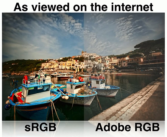 sRGB vs Adobe RGB