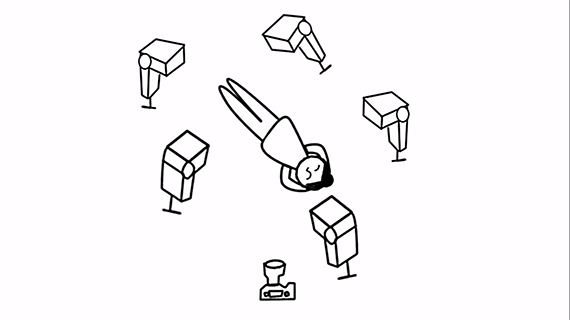 flash and camera schematic