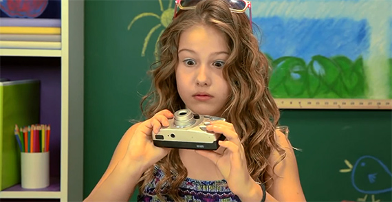 teens react to old cameras