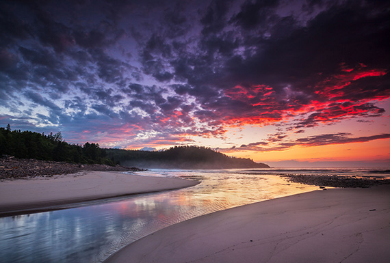 ocean reflections