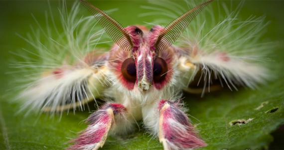 "Walker's Moth (Sosxetra grata) - Belize