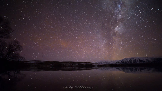 night sky timelapse