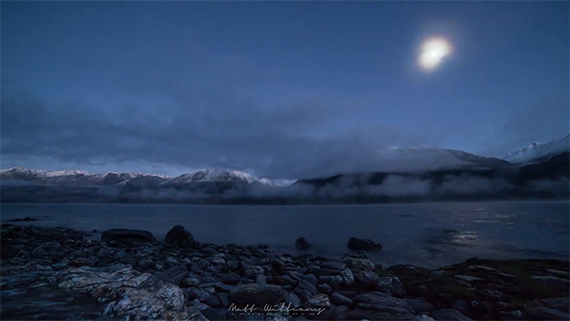 timelapse new zealand evening