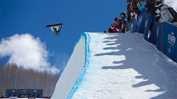 winter action sports photo