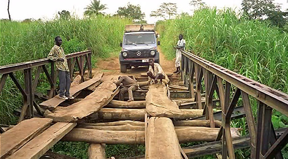 african bridge photo