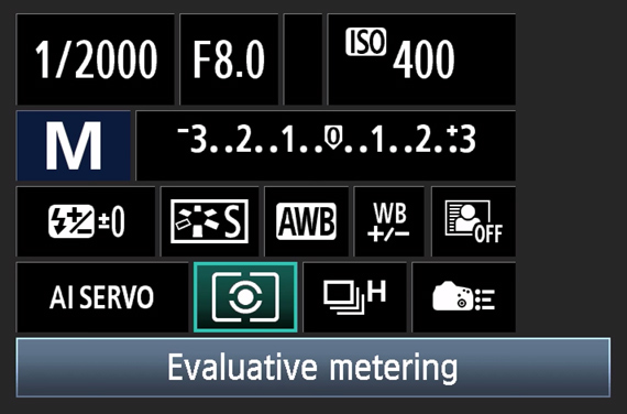 evaluative metering