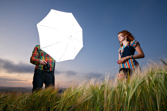 outdoor flash photography