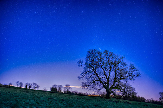 night sky photo by robert keith