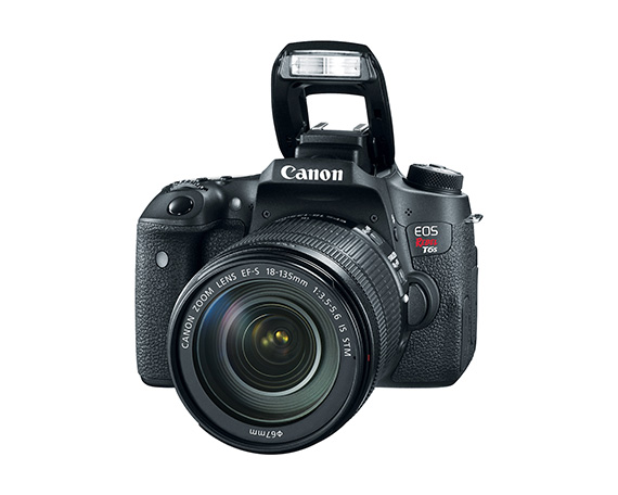 canon t6s built in flash