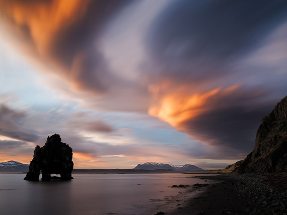 clouds and sea by alister benn