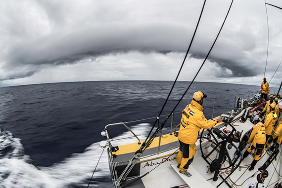 around the world sailing race