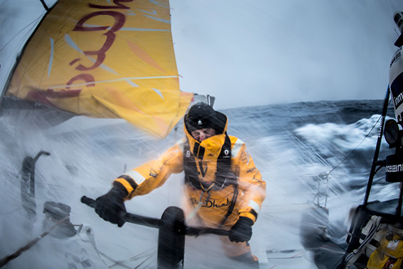 photographing volvo ocean race