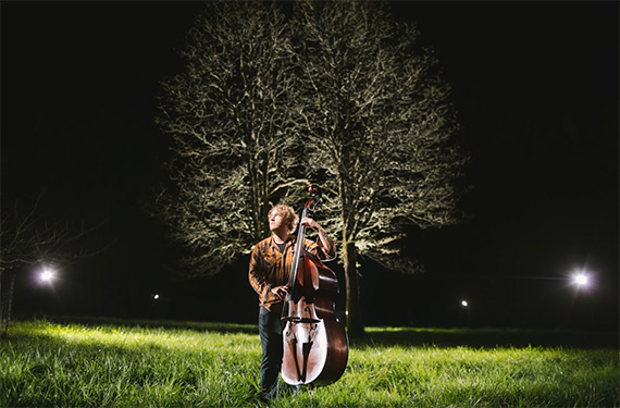 night shot with 12 strobes