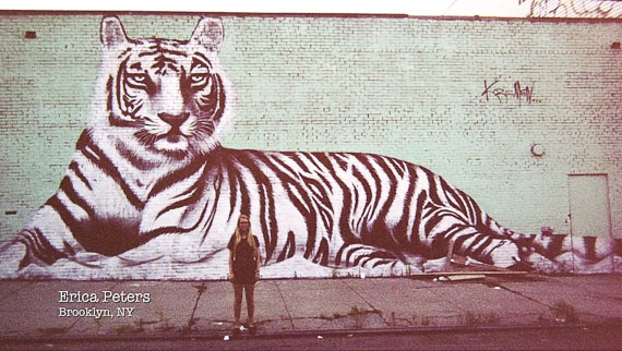 girl and tiger