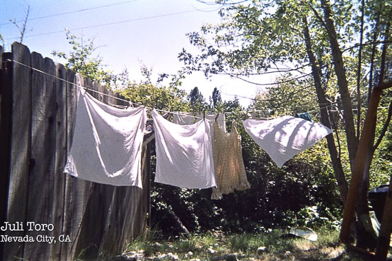 laundry in the sun