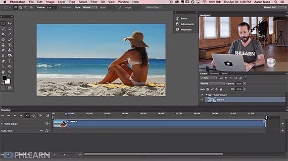 create cinemagraph in photoshop