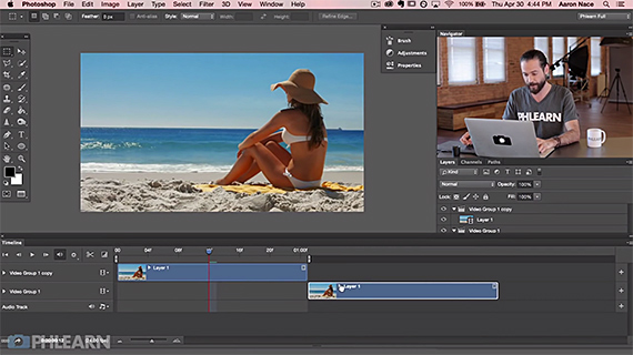 photoshop video timeline