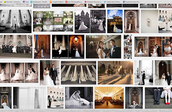 google your wedding location for shot ideas