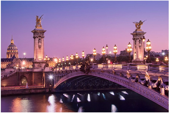 long exposure at blue hour