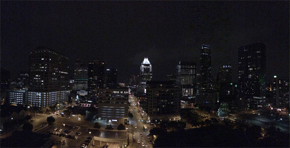 skyline before