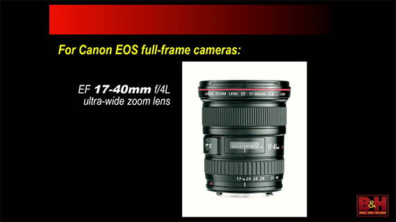 Canon L series lenses