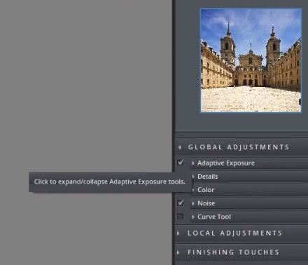 topaz adjust exposure tools