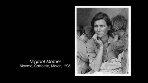 migrant mother by dorothea lange