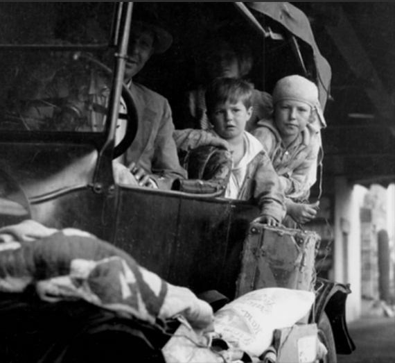 migrant family 1930s
