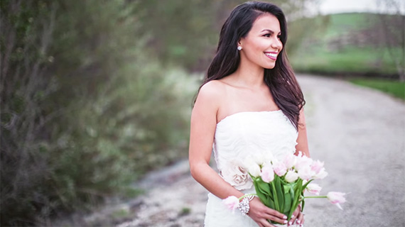 tips on shooting bridal portraits