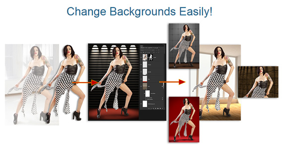 how to change a background