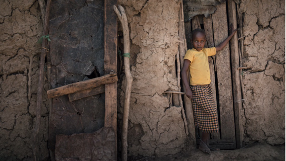 Maari girl in Kenya