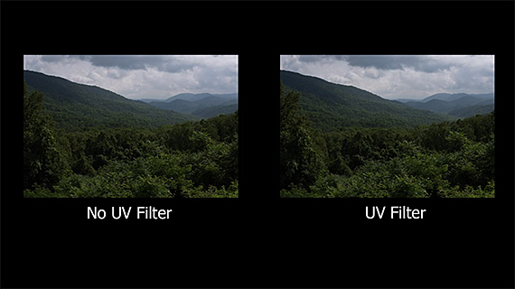 uv filter image quality