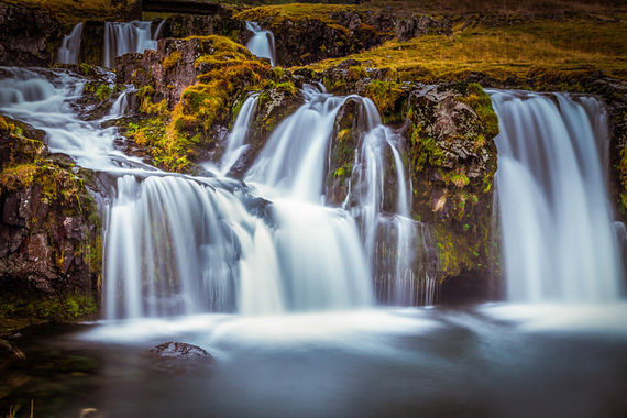 iceland waterfall