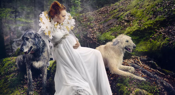 epic maternity photographs