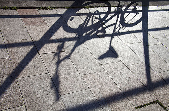 bicycle shadow