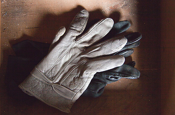 gloves photography found object