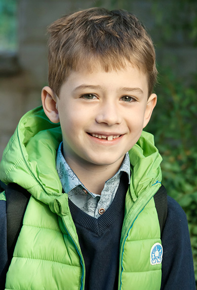 boy school portrait