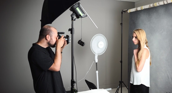 Simple One Light Setup for Portraits