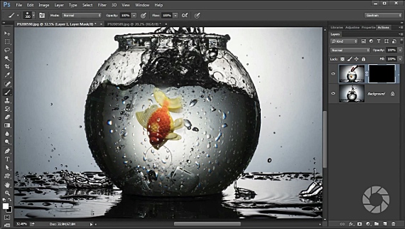 merging images photoshop