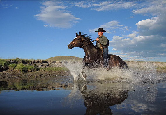 portrait photography montana india horses cowboys