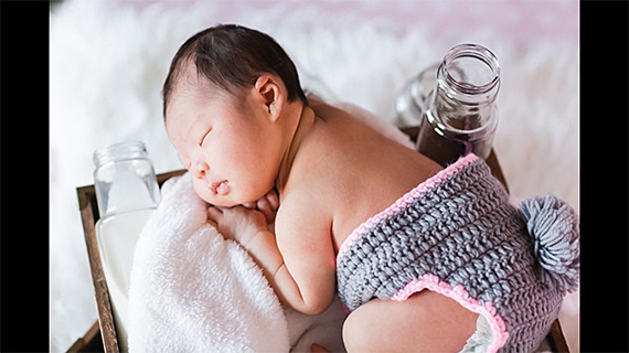 newborn photography shoot