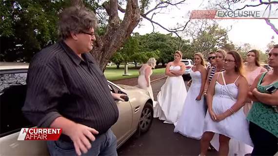 wedding photographer confronted by his clients