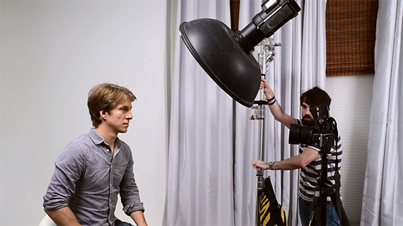 beauty dish, studio portraits, soft light