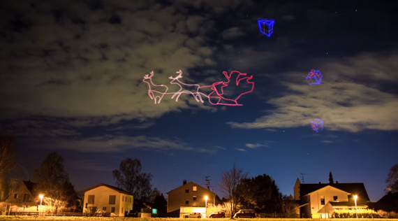 camera drone light painting